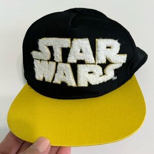 EUC Super Cool Star Wars Baseball Cap w/Shaggy Raised Lettering